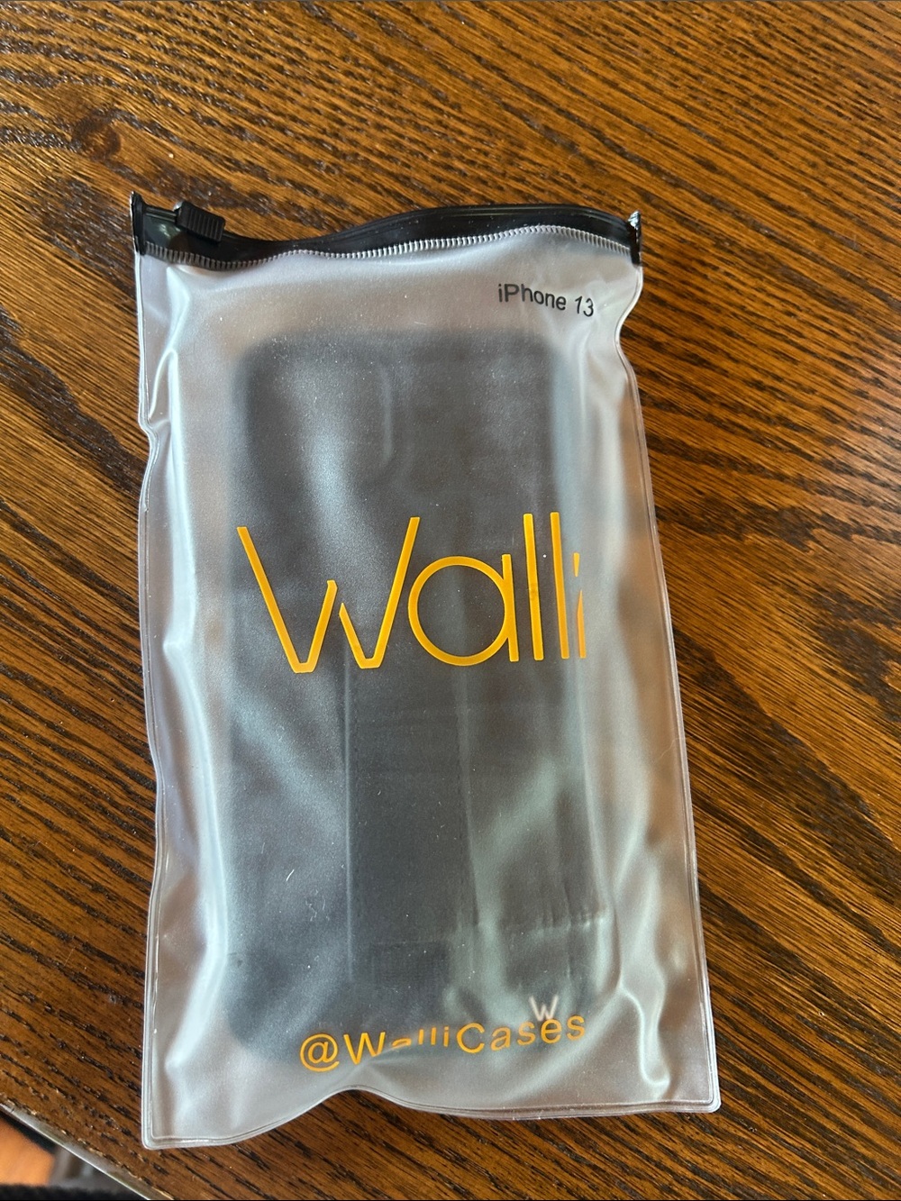 Wallis Black iPhone 13 Case with Branded Packaging